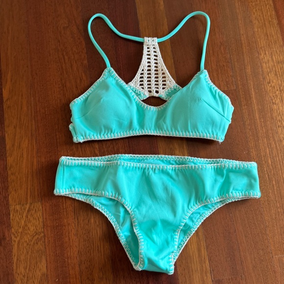 Victoria’s Secret Surf Cheeky Seafoam Bikini Bottom - Picture 7 of 9